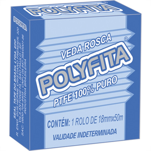 Veda Rosca Polyfita 3/4X50 - Kit C/30 Unidades Veda Rosca Polyfita 3/4X50 - Kit C/30 Unidades