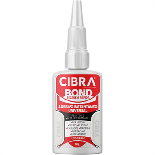 Cola Instantanea Cibra 20G - Kit C/12 Unidades Cola Instantanea Cibra 20G - Kit C/12 Unidades