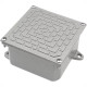 Caixa Passagem Aluminio Natural 20X20X10 Olivo Caixa Passagem Aluminio Natural 20X20X10 Olivo
