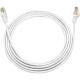 Fio Cabo Rede Patch Cord Branco Rj45 20Mt Fio Cabo Rede Patch Cord Branco Rj45 20Mt