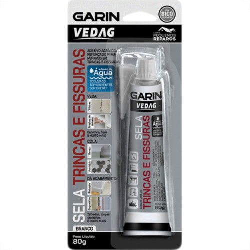 Selatrincas Garin Branco Tubo 80G Selatrincas Garin Branco Tubo 80G