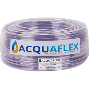 Mangueira Cristal Acquaflex A 3/8X1,5 50Mt