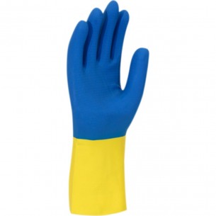 Luva Imbat Neoprex Amarelo/Azul 08-M