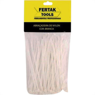 Abracadeira Nylon Fertak 2,5X 60 Br C/100