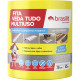 Brasilit Fita Adesiva Alum 15Cmx10Mt Brasilit Fita Adesiva Alum 15Cmx10Mt