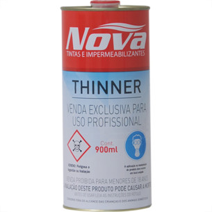 Thinner Nova Multi-Uso 900Ml - Kit C/12 Unidades Thinner Nova Multi-Uso 900Ml - Kit C/12 Unidades