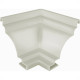 Forro Cantoneira Pvc Int Branco Plastilit - Kit C/20 Unidades
