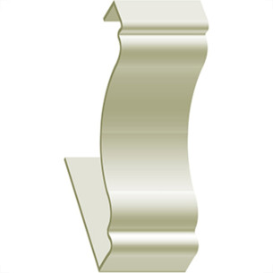 Forro Emenda De Moldura Pvc Branco Plastilit - Kit C/20 Unidades