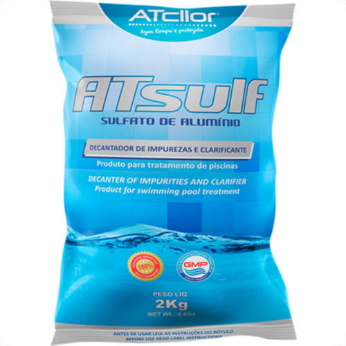 Sulfato De Aluminio Atsulft Atcllor 2Kg Sulfato De Aluminio Atsulft Atcllor 2Kg