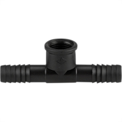 Tee Interno Reboucas L/R 1/2 Preto - Kit C/25 Unidades Tee Interno Reboucas L/R 1/2 Preto - Kit C/25 Unidades