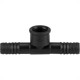 Tee Interno Reboucas L/R 3/4 Preto - Kit C/25 Unidades Tee Interno Reboucas L/R 3/4 Preto - Kit C/25 Unidades