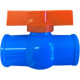 Registro Esfera Reboucas Soldavel Azul 25Mm - Kit C/10 Unidades Registro Esfera Reboucas Soldavel Azul 25Mm - Kit C/10 Unidades