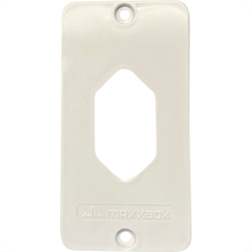 Maxxbox Tampa Condulete 3/4 1Tomada Branco Maxxbox Tampa Condulete 3/4 1Tomada Branco