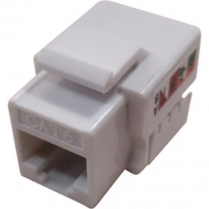 Conector Femea Keystone Cat06 Br . / Kit C/ 10 Unidades