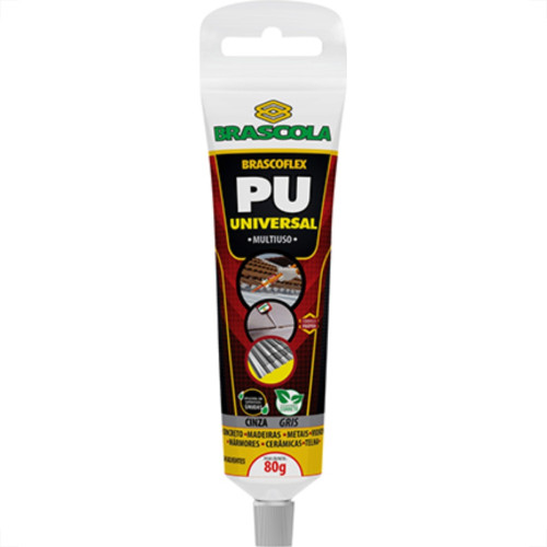 Cola Selante Pu Universal Brascola Cinza 80G Cola Selante Pu Universal Brascola Cinza 80G