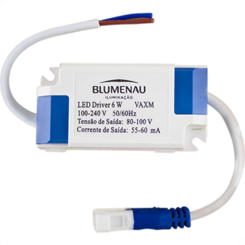 Driver Reator Fonte P/Painel Led Blumenau 06W Driver Reator Fonte P/Painel Led Blumenau 06W