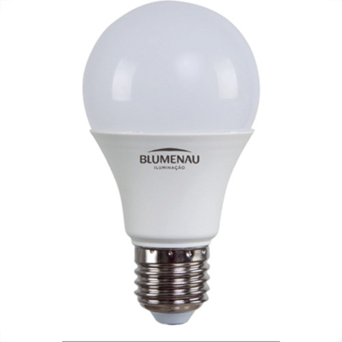 Lampada Led Bulbo 09W 3000K Blumenau - Kit C/10 Unidades Lampada Led Bulbo 09W 3000K Blumenau - Kit C/10 Unidades