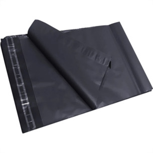 Envelope Seguranca Plast 19X25 Preto  C/250