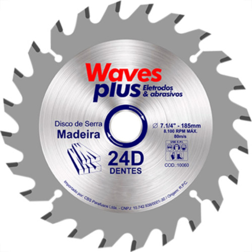 Serra Circ.Widea Waves Plus 7.1/4X24X20 Serra Circ.Widea Waves Plus 7.1/4X24X20