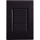Espelho Placa Tramontina Liz Graf 4X2 Cega 1730/00 Espelho Placa Tramontina Liz Graf 4X2 Cega 1730/00
