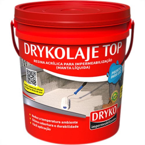 Manta Liquida Dryko Cinza 12Kg Manta Liquida Dryko Cinza 12Kg