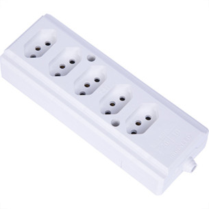 Tomada Barra Intern.C Quint 2P+T 20A Branco
