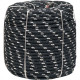 Corda Poliest.Firmeza Branco/Preto 08Mm Rl/240 Corda Poliest.Firmeza Branco/Preto 08Mm Rl/240