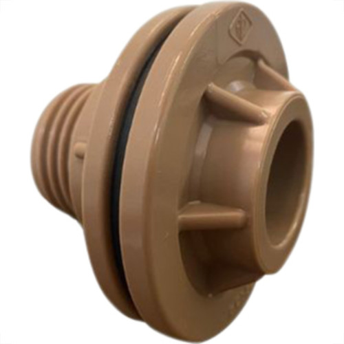 Adaptador C/Flange Pvc Reboucas 3/4 Marrom - Kit C/10 Unidades Adaptador C/Flange Pvc Reboucas 3/4 Marrom - Kit C/10 Unidades