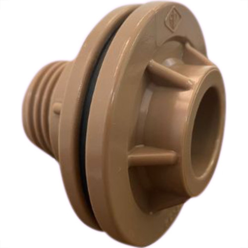 Adaptador C/Flange Pvc Reboucas 1.1/2 Marrom - Kit C/2 Unidades Adaptador C/Flange Pvc Reboucas 1.1/2 Marrom - Kit C/2 Unidades