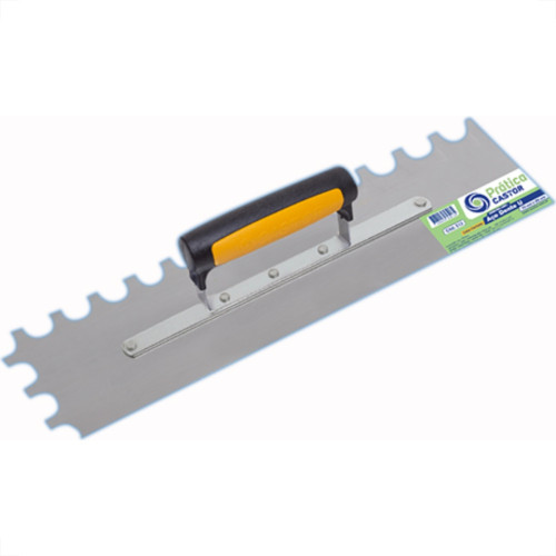 Desempenadeira Aco Dente U 10X35Cm Castor 513 Desempenadeira Aco Dente U 10X35Cm Castor 513