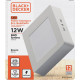 Luminaria Led Sob Quad 12W 6500K 16Cm B_D Eco Luminaria Led Sob Quad 12W 6500K 16Cm B_D Eco