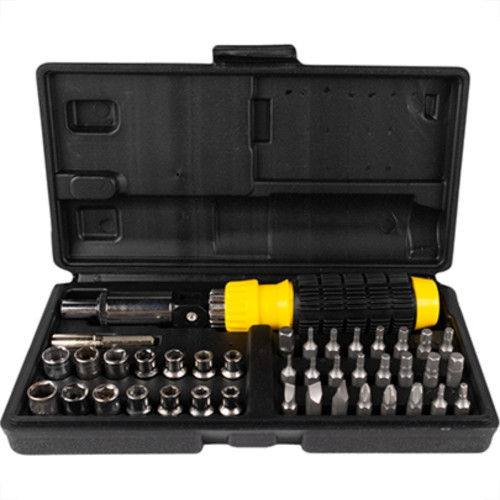 Jogo Soquete Titanium 1/4 41Pcs 5520 Jogo Soquete Titanium 1/4 41Pcs 5520