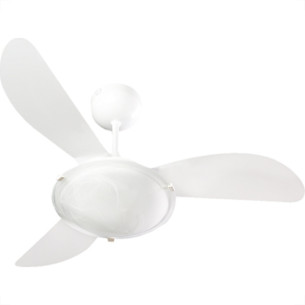 Ventilador Teto 3Pas Sunny 6Vel Branco Bivolt C/Cont.