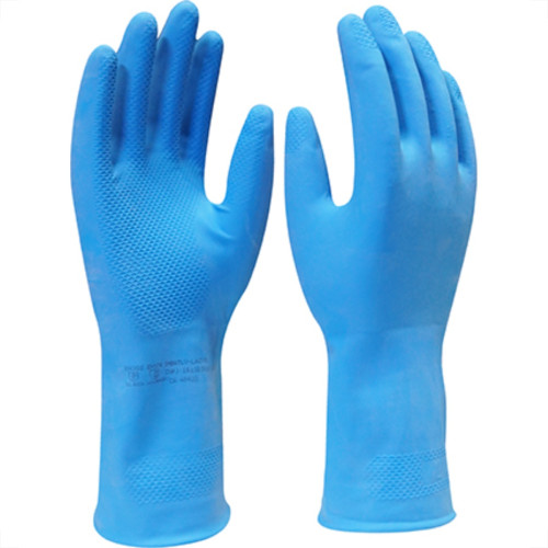 Luva Imbat Latex Verniz Silver Azul 09-G - Kit C/12 Unidades Luva Imbat Latex Verniz Silver Azul 09-G - Kit C/12 Unidades