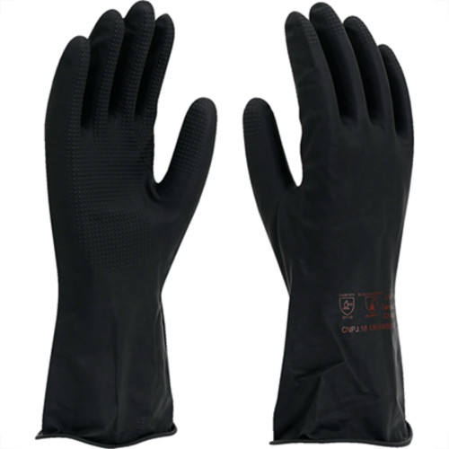 Luva Imbat Latex Forrada Preto 07-P - Kit C/12 Unidades Luva Imbat Latex Forrada Preto 07-P - Kit C/12 Unidades