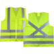 Colete Refletivo Imbat Amarelo 1 Bolso Xxg