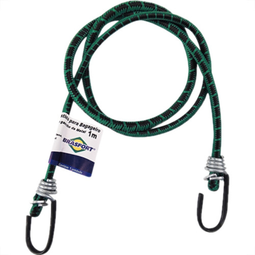 Elastico P/Bagageiro Brasfort 1,00Mt G.Met - Kit C/10 Unidades