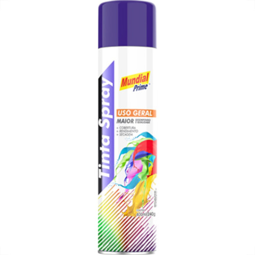 Spray Mundial Geral Azul Escuro 400Ml Spray Mundial Geral Azul Escuro 400Ml