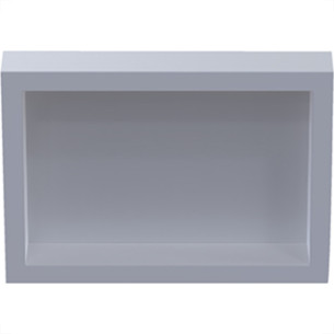 Nicho Banheiro Sob Branco 28X40 Metasul