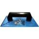 Desempenadeira Pvc Giraldi Azul Corrugada 16X28 Desempenadeira Pvc Giraldi Azul Corrugada 16X28