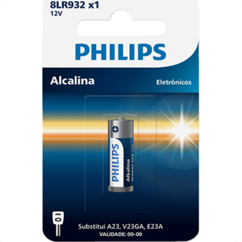 Pilha Alcalina Philips Bateria 12V Pilha Alcalina Philips Bateria 12V
