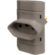 Pino Tres Saidas Perlex 2P+T 10A Cinza 345 Pino Tres Saidas Perlex 2P+T 10A Cinza 345