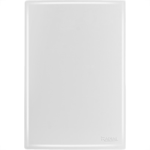 Espelho Placa Radial Mod.Ouro Branco 4X2 Cego 1709006
