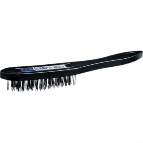 Escova Aco Atlas C/C Plastico 6F 1820/6 - Kit C/12 Unidades