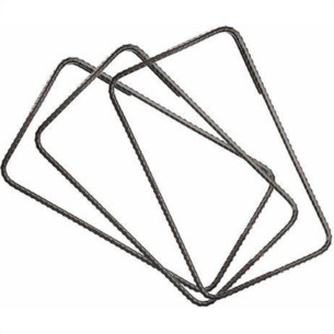 Estribo Vergalhao Aco 4,2Mm 9X15 Ca60 Brasil - Kit C/250 Unidades