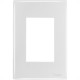 Espelho Placa Radial Mod.Ouro Branco 4X2 3Mod 1709001