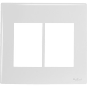 Espelho Placa Radial Mod.Ouro Branco 4X4 6Mod 1709002
