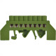 Barram Jng Terra 08 Termimal Verde 15982 - Kit C/5 Unidades Barram Jng Terra 08 Termimal Verde 15982 - Kit C/5 Unidades