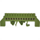 Barram Jng Terra 12 Termimal Verde 15703 - Kit C/5 Unidades Barram Jng Terra 12 Termimal Verde 15703 - Kit C/5 Unidades