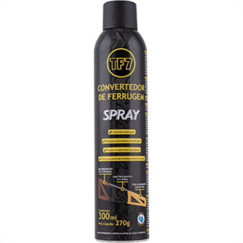 Removedor Neutralizador Convertedor. De Ferrugem Spray Tf7 270G